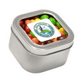 Skittles in Large Square Window Tin